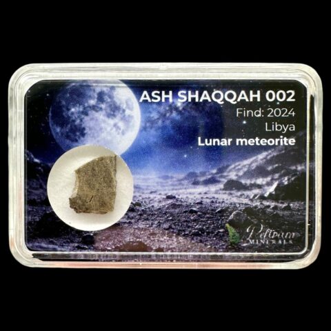 Lunární meteorit Ash Shaqqah 002 – 0,37g – Libye