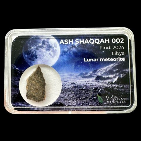 Lunární meteorit Ash Shaqqah 002 – 0,49g – Libye
