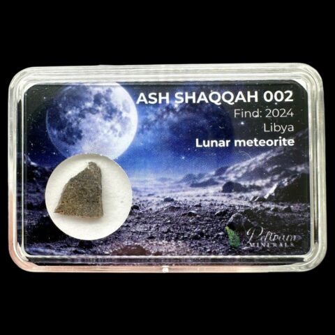 Lunární meteorit Ash Shaqqah 002 – 0,27g – Libye