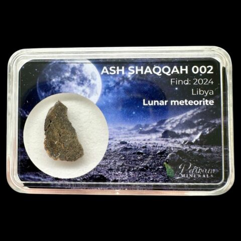 Lunární meteorit Ash Shaqqah 002 – 0,48g – Libye