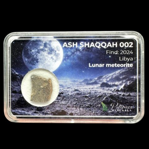 Lunární meteorit Ash Shaqqah 002 – 0,4g – Libye