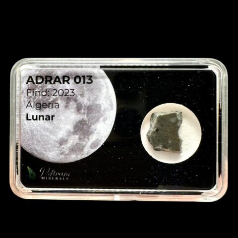 Lunární meteorit Adrar 013 – 0,4g – Alžírsko