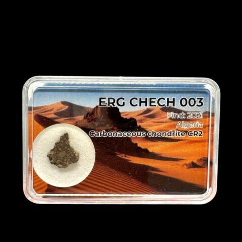 Meteorit Erg Chech 003 – 0,2g – Alžírsko