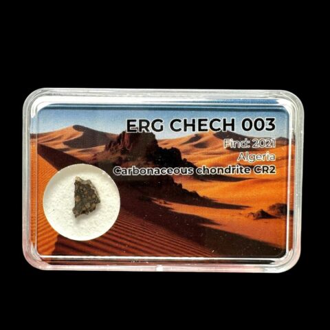 Meteorit Erg Chech 003 – 0,1g – Alžírsko