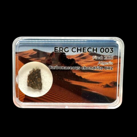 Meteorit Erg Chech 003 – 0,2g – Alžírsko