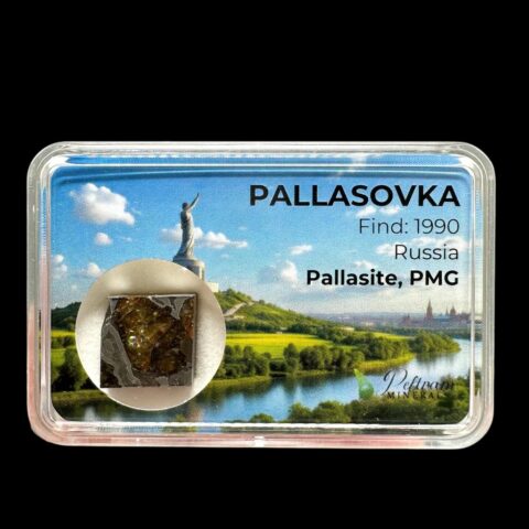 Meteorit Pallasit Pallasovka 2,4g – Rusko