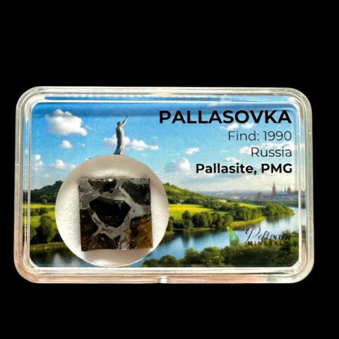 Meteorit Pallasit Pallasovka 4g – Rusko
