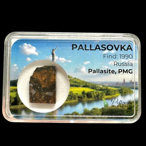 Meteorit Pallasit Pallasovka 2,5g – Rusko