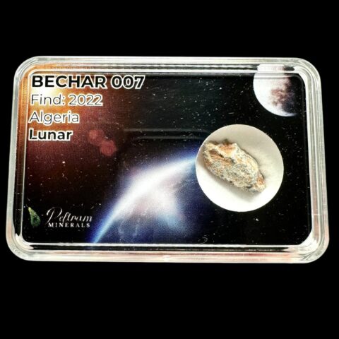 Lunární meteorit Bechar 007 – 0,5g – Alžírsko