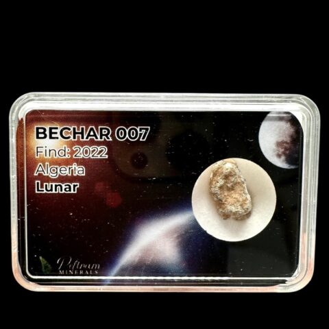 Lunární meteorit Bechar 007 – 0,5g – Alžírsko