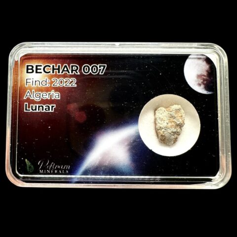 Lunární meteorit Bechar 007 – 0,5g – Alžírsko
