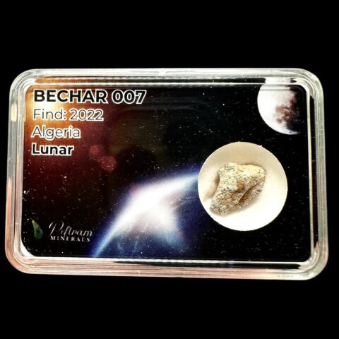 Lunární meteorit Bechar 007 – 0,6g – Alžírsko