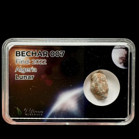 Lunární meteorit Bechar 007 – 0,5g – Alžírsko