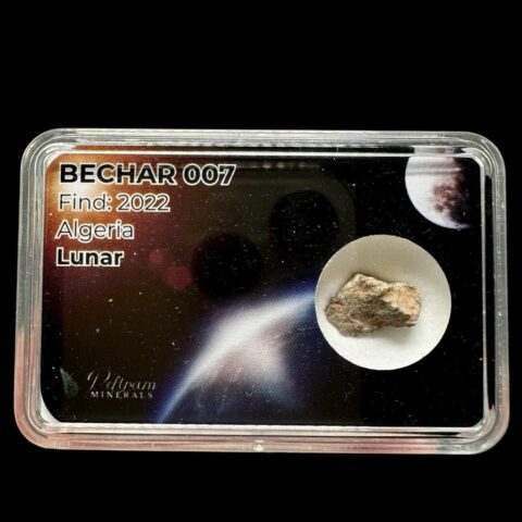 Lunární meteorit Bechar 007 – 0,4g – Alžírsko
