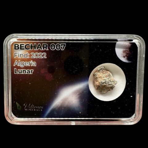 Lunární meteorit Bechar 007 – 0,6g – Alžírsko