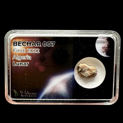 Lunární meteorit Bechar 007 – 0,5g – Alžírsko