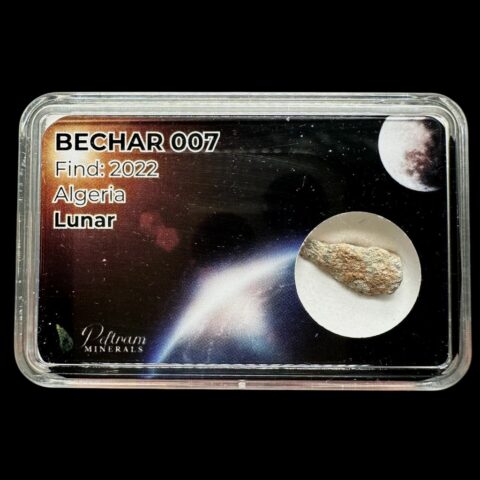 Lunární meteorit Bechar 007 – 0,4g – Alžírsko