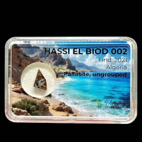 Meteorit Hassi el Biod 002 – 0,4g – Alžírsko