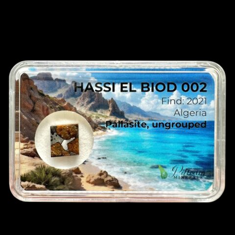 Meteorit Hassi el Biod 002 – 0,6g – Alžírsko