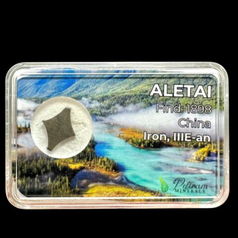 Meteorit Aletai 0,3g – Xinjiang, Čína