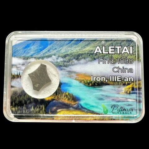 Meteorit Aletai 0,4g – Xinjiang, Čína