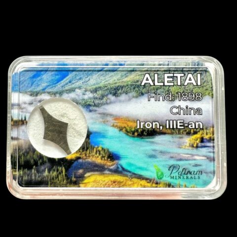 Meteorit Aletai 0,3g – Xinjiang, Čína