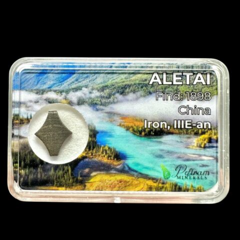 Meteorit Aletai 0,5g – Xinjiang, Čína