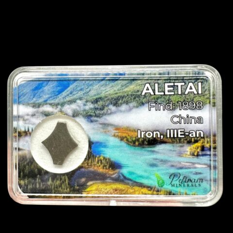 Meteorit Aletai 0,4g – Xinjiang, Čína