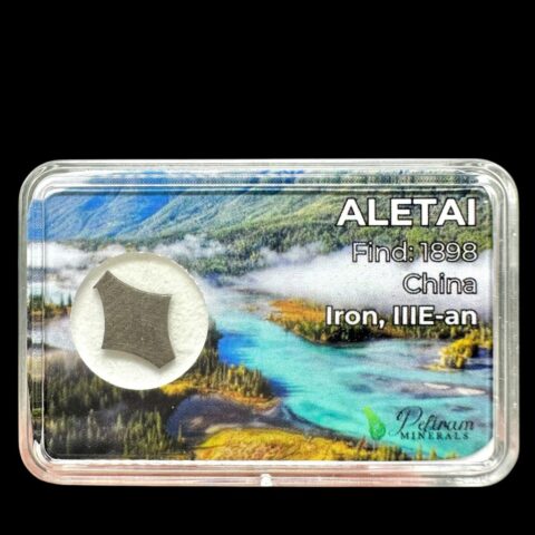 Meteorit Aletai 0,4g – Xinjiang, Čína
