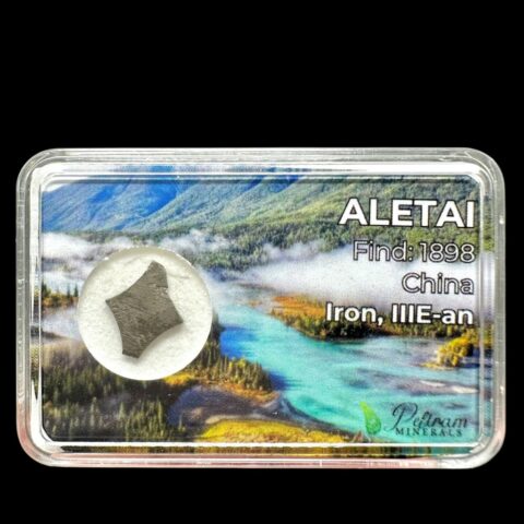 Meteorit Aletai 0,3g – Xinjiang, Čína