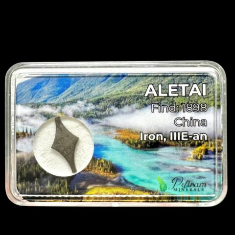 Meteorit Aletai 0,3g – Xinjiang, Čína