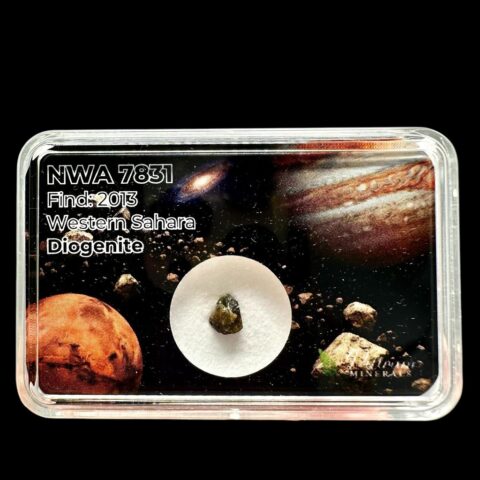 Meteorit NWA 7831 – 0,1g – Západní Sahara
