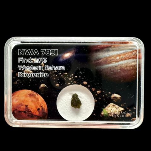 Meteorit NWA 7831 – 0,1g – Západní Sahara