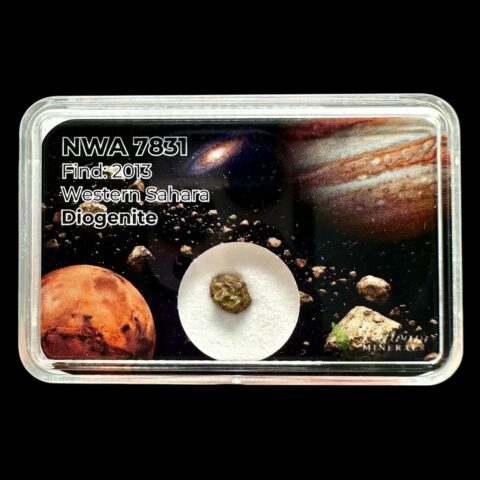 Meteorit NWA 7831 – 0,1g – Západní Sahara