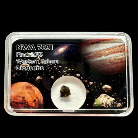 Meteorit NWA 7831 – 0,1g – Západní Sahara