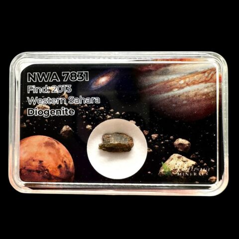 Meteorit NWA 7831 – 0,2g – Západní Sahara