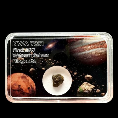 Meteorit NWA 7831 – 0,2g – Západní Sahara
