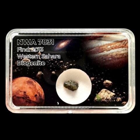 Meteorit NWA 7831 – 0,1g – Západní Sahara