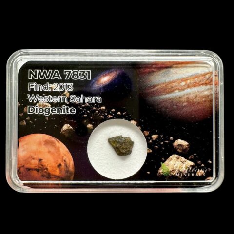 Meteorit NWA 7831 – 0,1g – Západní Sahara