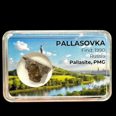Meteorit Pallasit Pallasovka 1,8g – Rusko