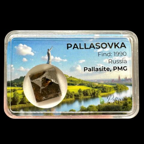 Meteorit Pallasit Pallasovka 3,1g – Rusko