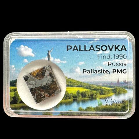 Meteorit Pallasit Pallasovka 3,3g – Rusko