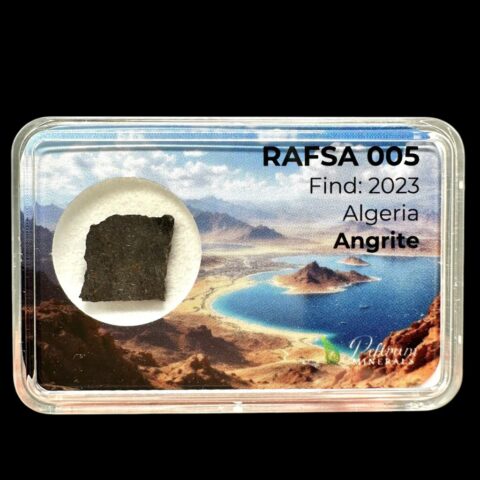 Meteorit Rafsa 005 – 0,8g  – Alžírsko