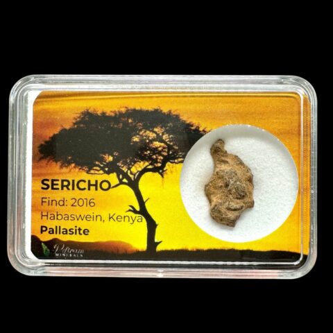 Meteorit Pallasit Sericho 1,9g – Keňa