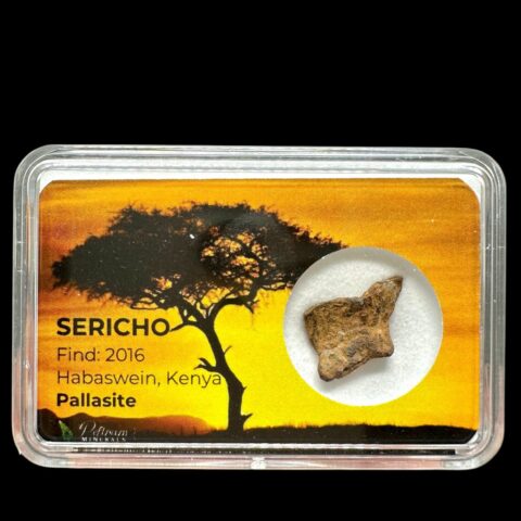 Meteorit Pallasit Sericho 1,3g – Keňa