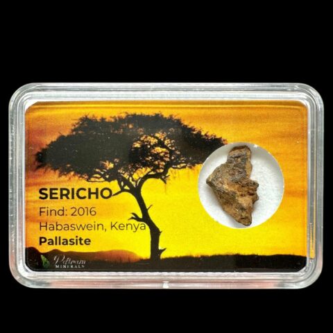 Meteorit Pallasit Sericho 1,1g – Keňa