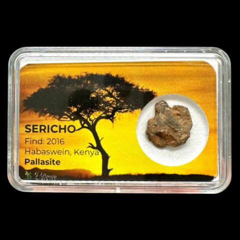 Meteorit Pallasit Sericho 1,1g – Keňa