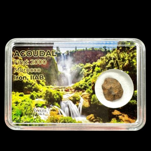 Meteorit Agoudal “Imilchil” 0,9g – Maroko