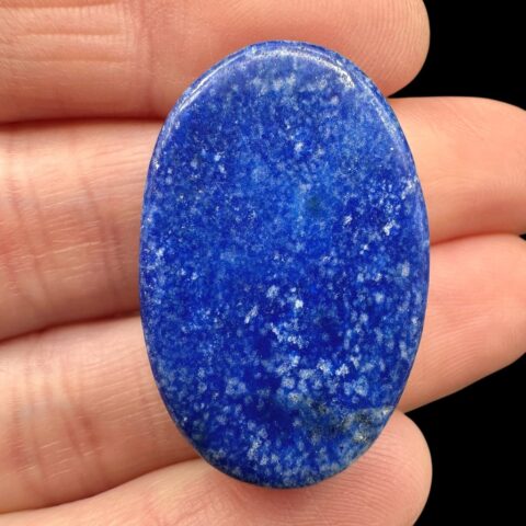 Lapis lazuli kabošon – Afgánistán