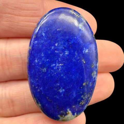 Lapis lazuli kabošon – Afgánistán
